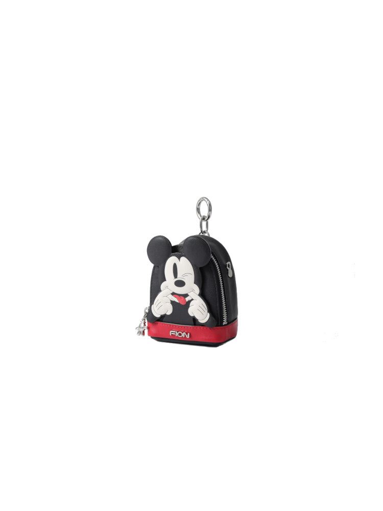 Mickey Mouse 皮革迷你側孭袋