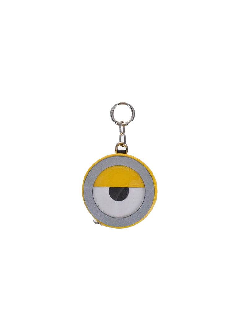 Minions 牛皮革零錢包