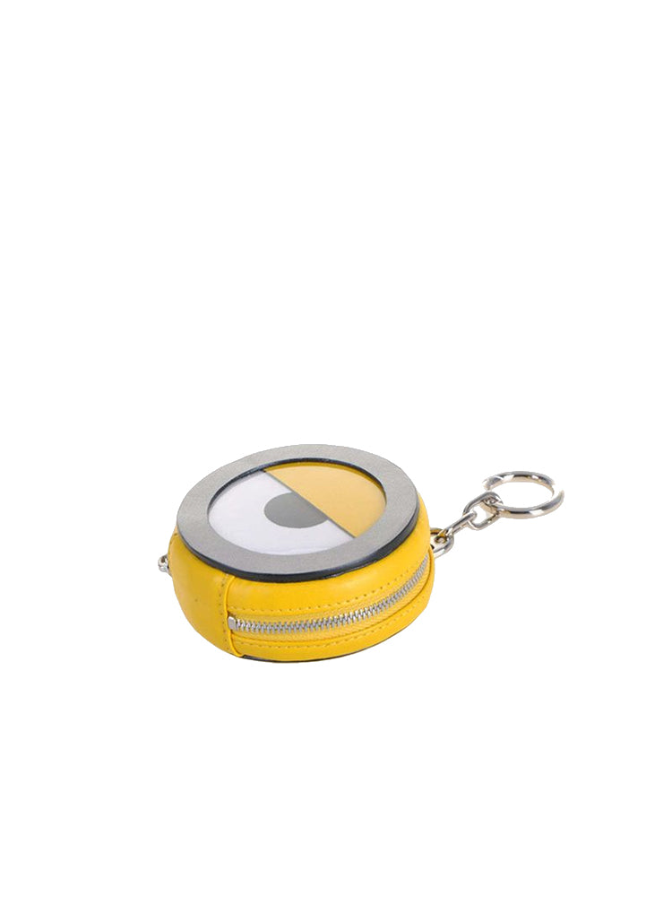 Minions 牛皮革零錢包