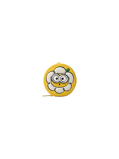 Minions Daisy 牛皮革迷你側孭袋