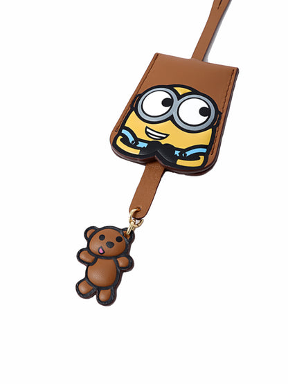 Minions & Tim 皮革吊飾