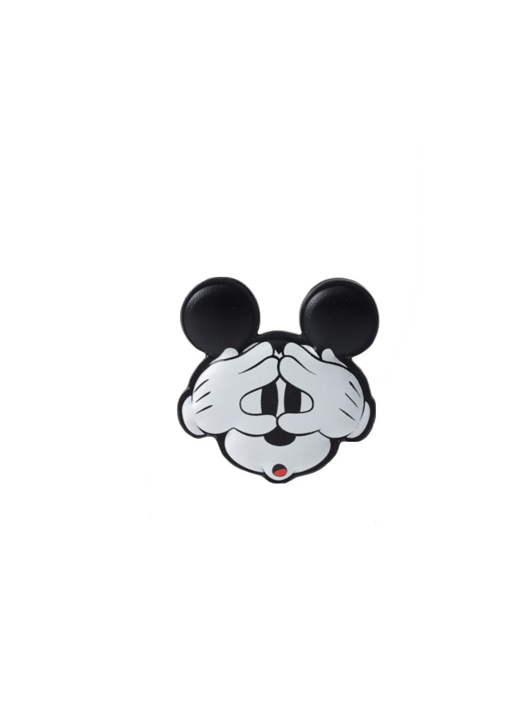 Mickey Mouse 表情皮革包扣