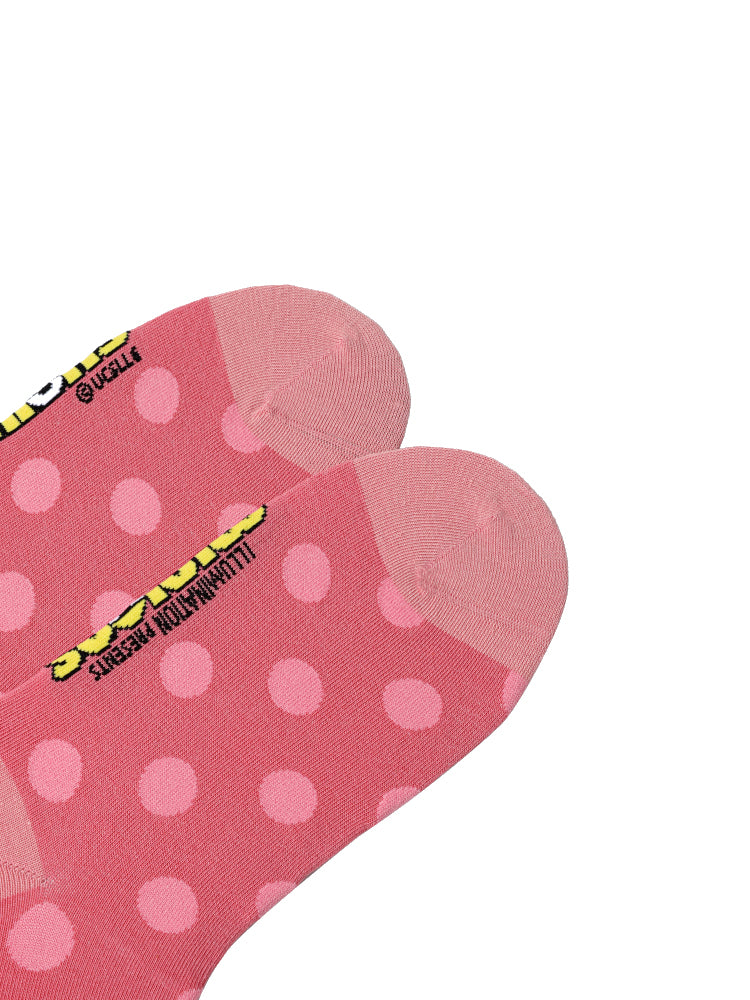 Minions and Bob 波點長襪