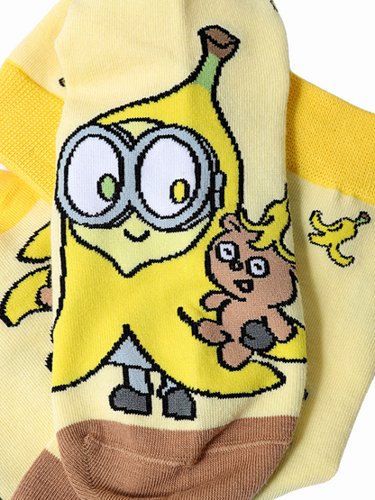 Minions香蕉長襪