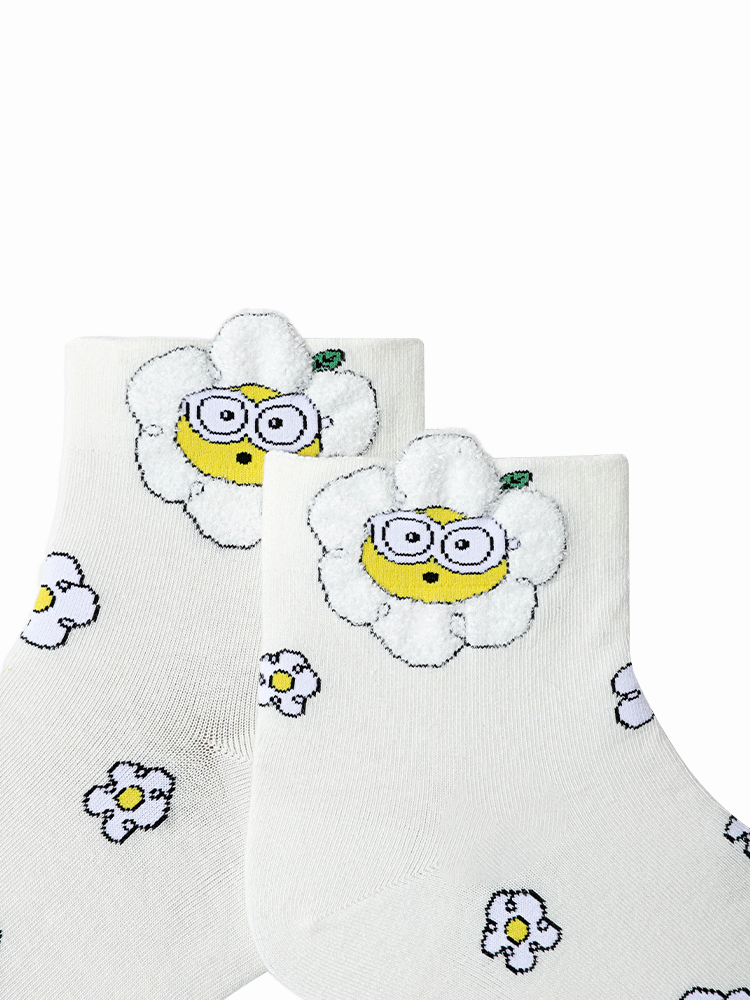 Minions Daisy中筒襪