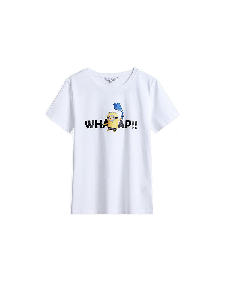 Minions T-Shirt for Adults - White