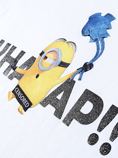 Minions 成人 T-Shirt - 白色