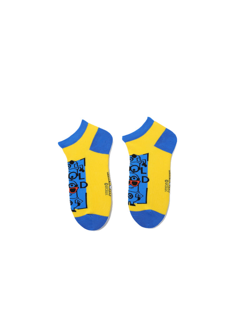 Minions 大眼短襪