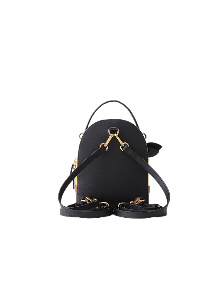 (Preorder) Minions & Monsters Denim with Leather Backpack