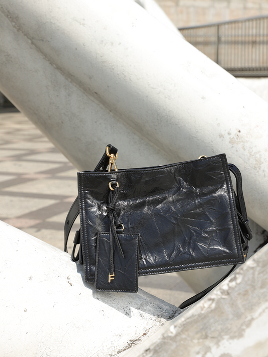 FION Bonbon 皮革中號托特包