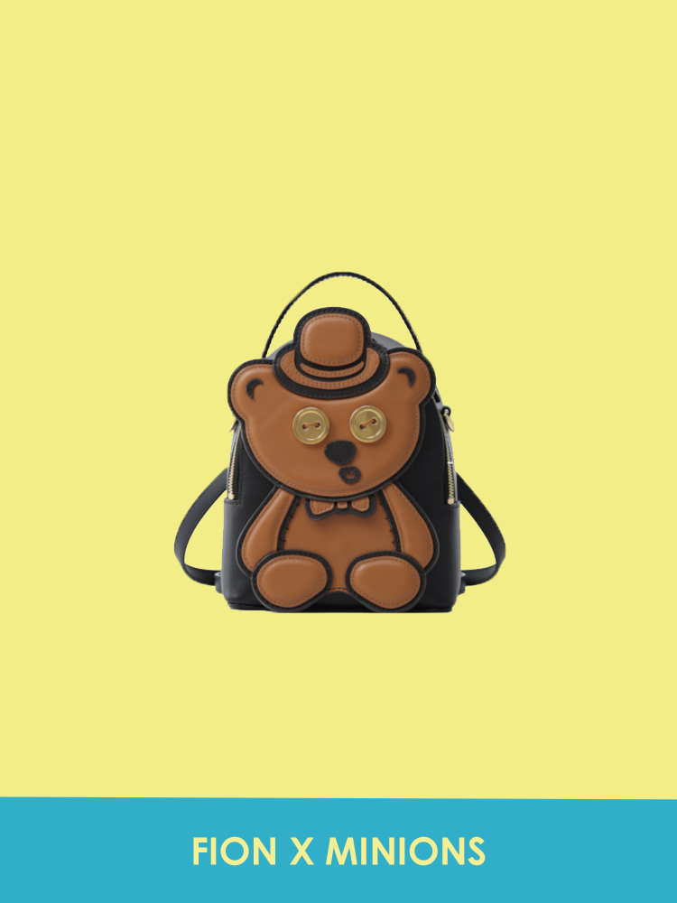 Minions Tim Leather Backpack
