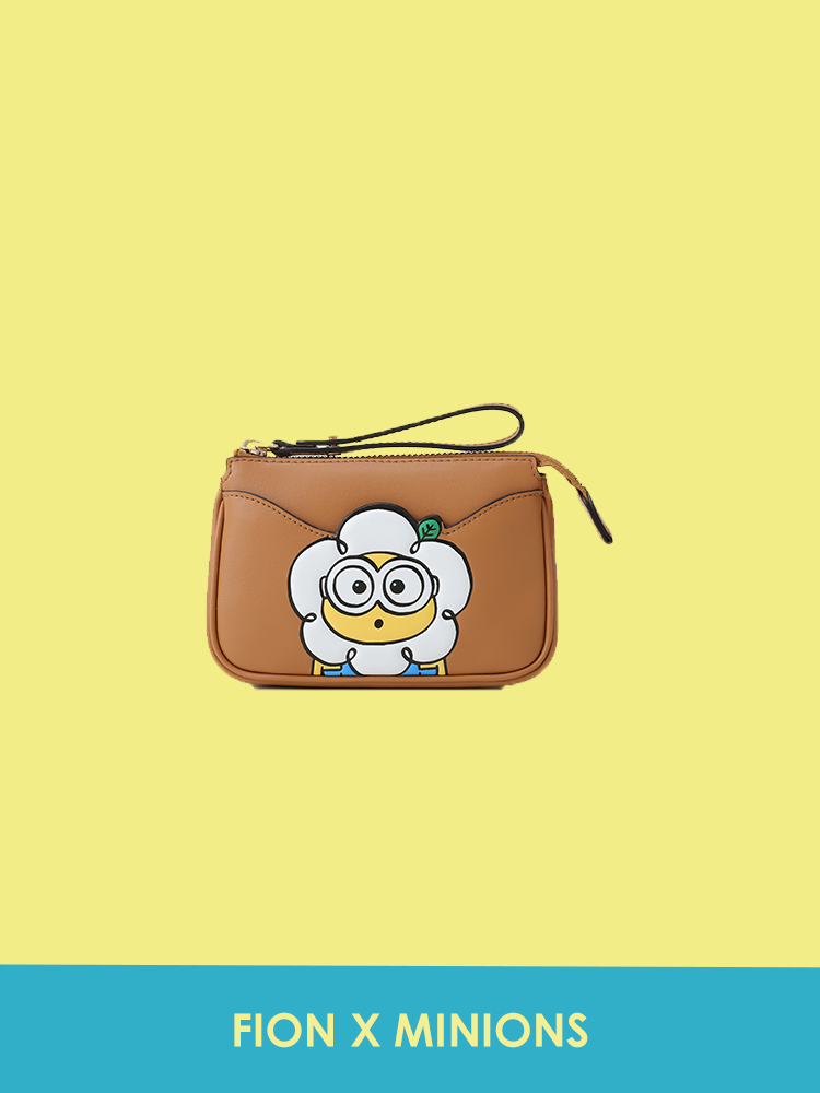 Minions & Monsters Daisy Leather Clutch Bag