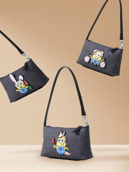 Minions Zodiac Fabric Crossbody & Shoulder Bag
