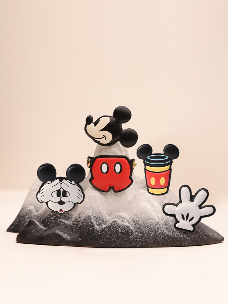 Mickey Mouse Leather Bag Charm