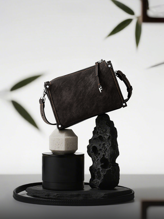 FION 1979 Leather Crossbody & Shoulder Bag