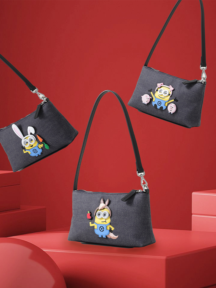 Minions Zodiac Fabric Crossbody & Shoulder Bag