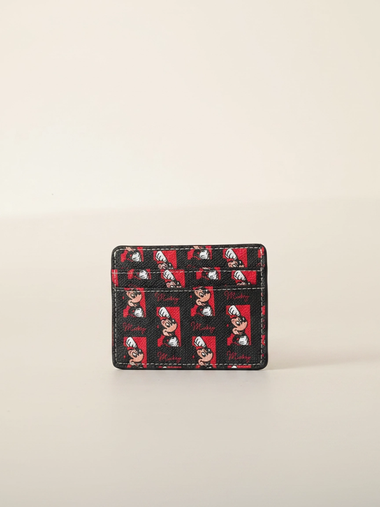 Mickey Mouse PVC皮革卡片套