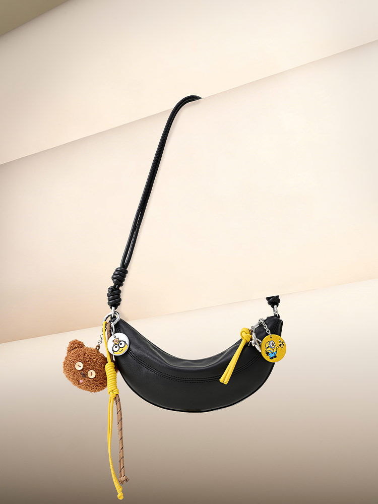 Minions Tim Leather Banana Bag