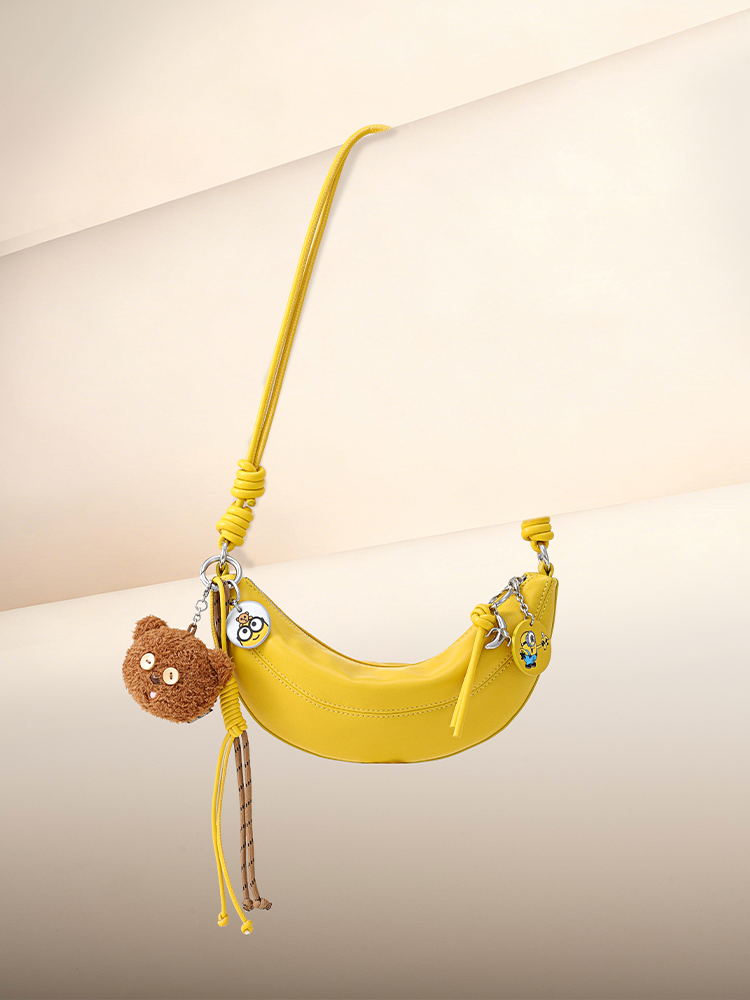 Minions Tim Leather Banana Bag