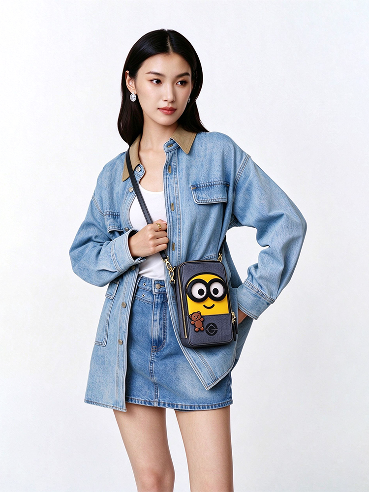 Minions Bob & Tim Mobile Phone Bag
