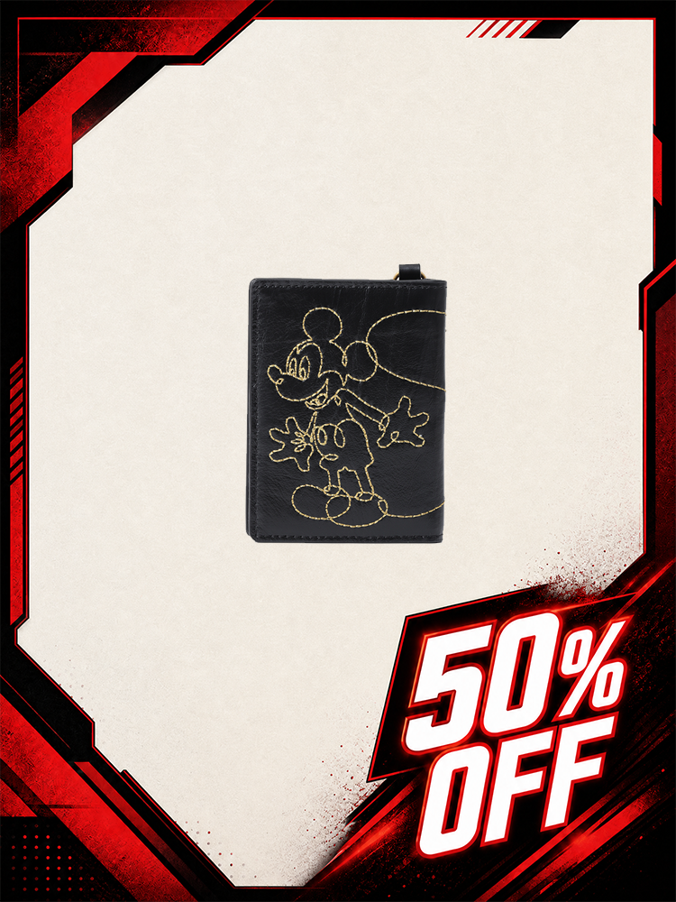Mickey Mouse 皮革卡片套