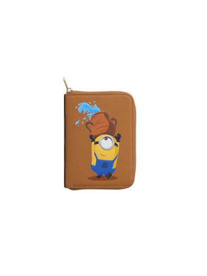 Minions 星座皮革銀包