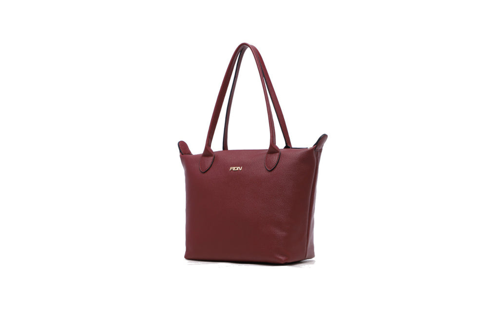 Rocky Leather Top Handle Bag