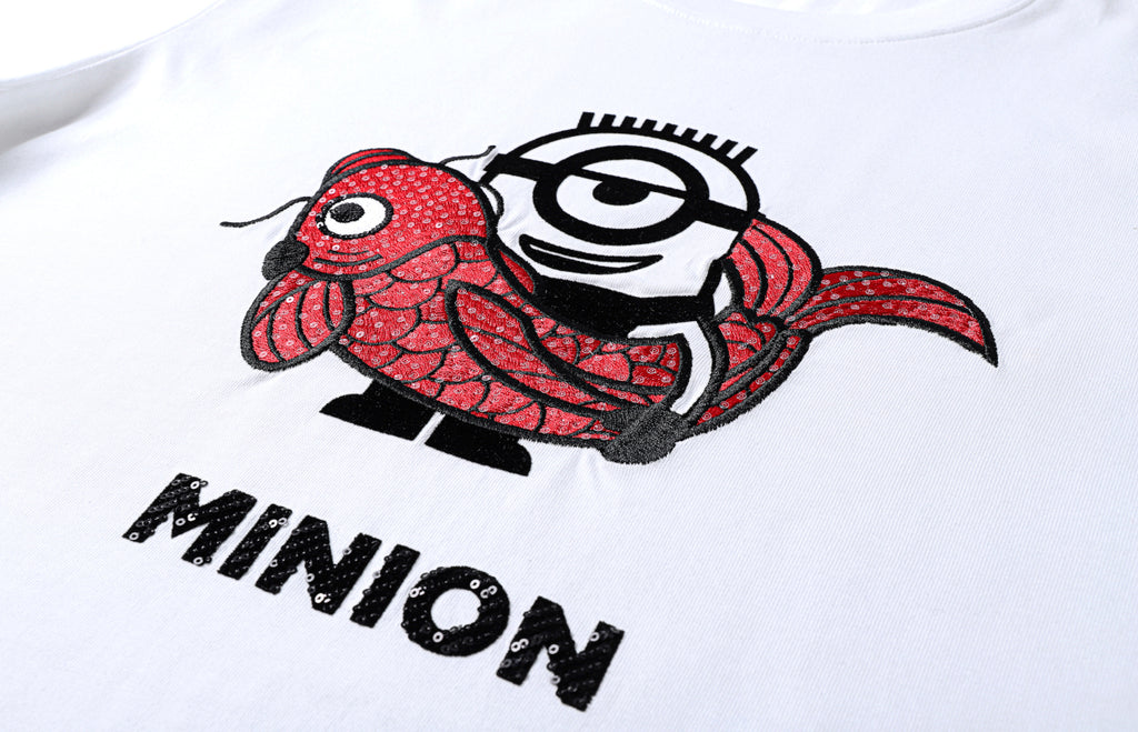 Minions T-Shirt for Adults - White